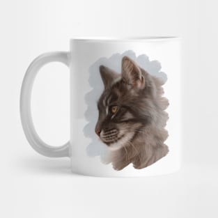 Maine Coon Painting Mug